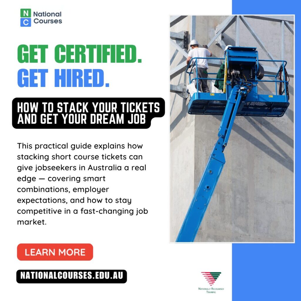How to Stack Your Tickets (Certifications) and Get Your Dream Job