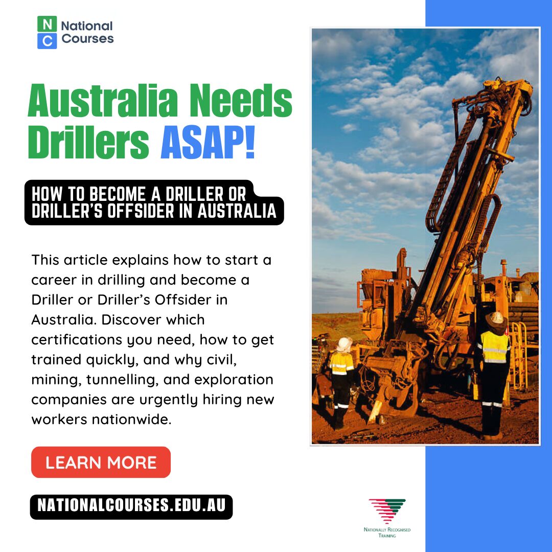 How to Become a Driller or Driller’s Offsider in Australia: A Complete Guide