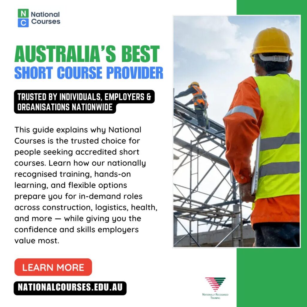 Australia's Best Short Course Provider