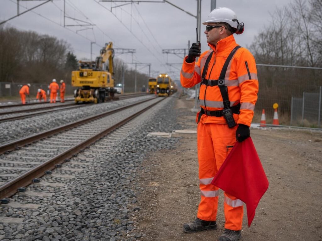 Rail Safety Lookout Monitoring Track Work