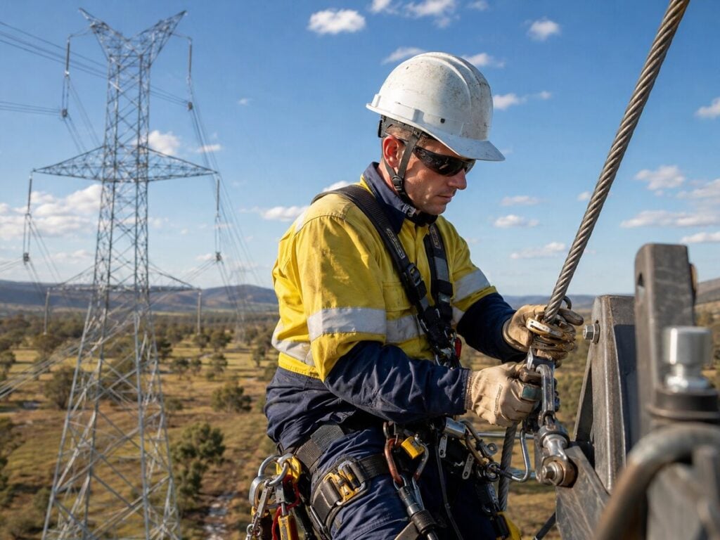 Transmission Line Worker in Australia